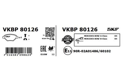 SKF VKBP80126 SKF VKBP80126
