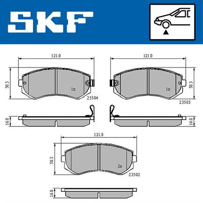 SKF VKBP 80535 A