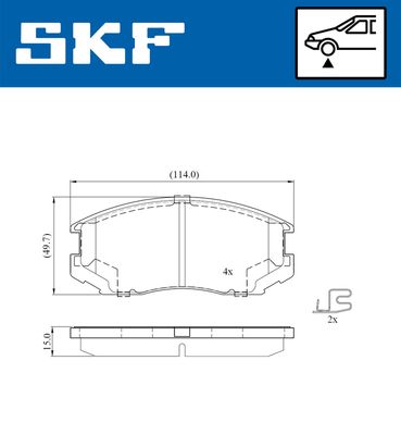 SKF VKBP 80715 A