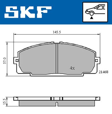 SKF VKBP 80462