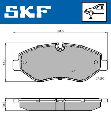 SKF VKBP 80006