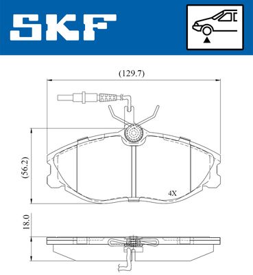 SKF VKBP 80770 E