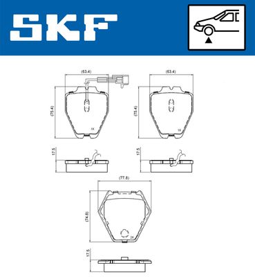 SKF VKBP 81047 E