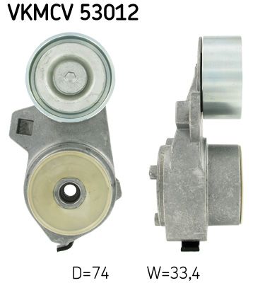 SKF VKMCV 53012