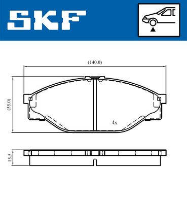 SKF VKBP 80716