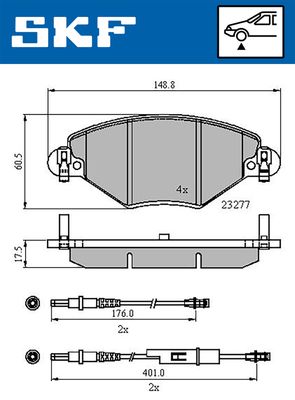 SKF VKBP 80463 E