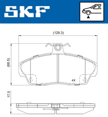 SKF VKBP 80711