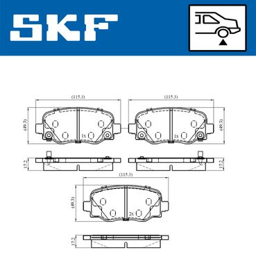 SKF VKBP 90569 A