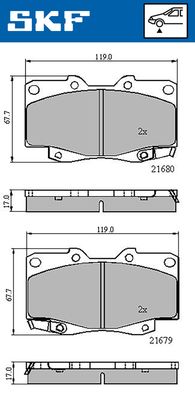 SKF VKBP 80349 A