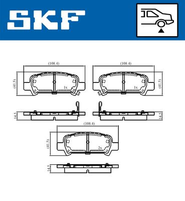 SKF VKBP 90907 A