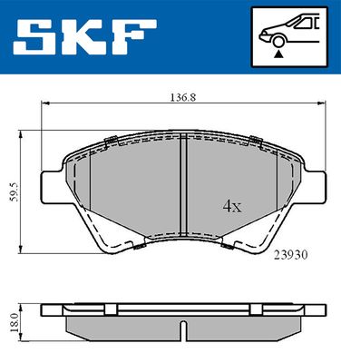 SKF VKBP 80163