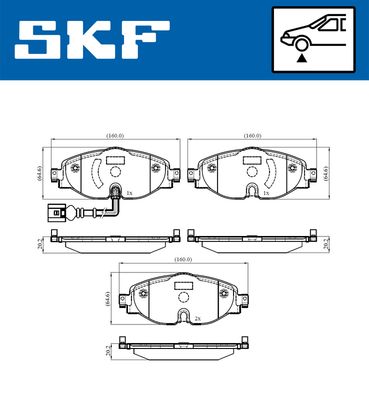 SKF VKBP 80018 E
