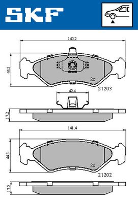 SKF VKBP 80550