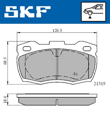 SKF VKBP 80435