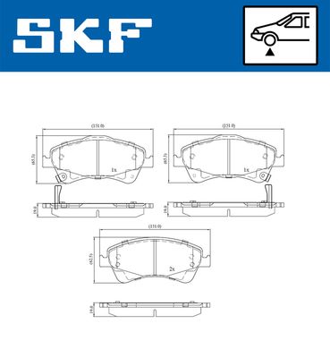 SKF VKBP 80167 A