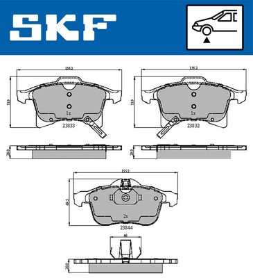 SKF VKBP 80043 A