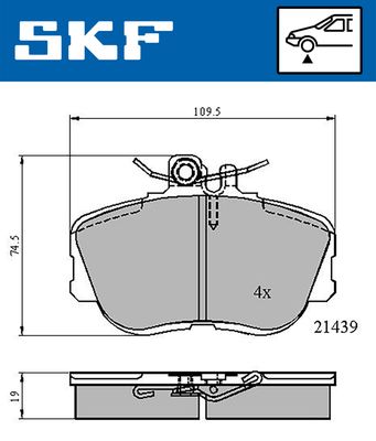 SKF VKBP 80516