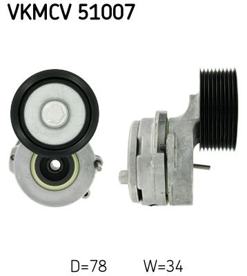 SKF VKMCV 51007