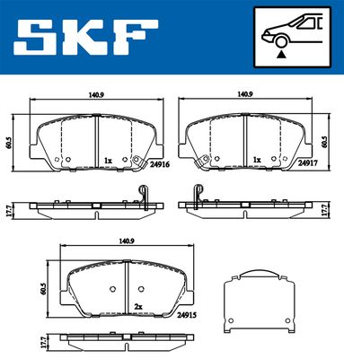 SKF VKBP 80228 A