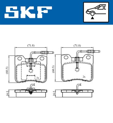 SKF VKBP 81054 E