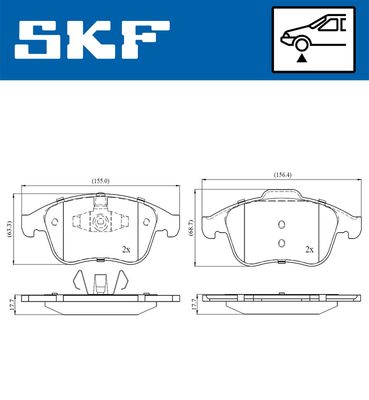 SKF VKBP 80063
