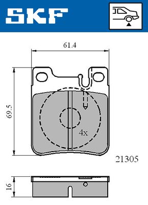 SKF VKBP 90502