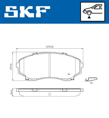 SKF VKBP 80822 A