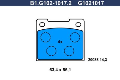 GALFER B1.G102-1017.2