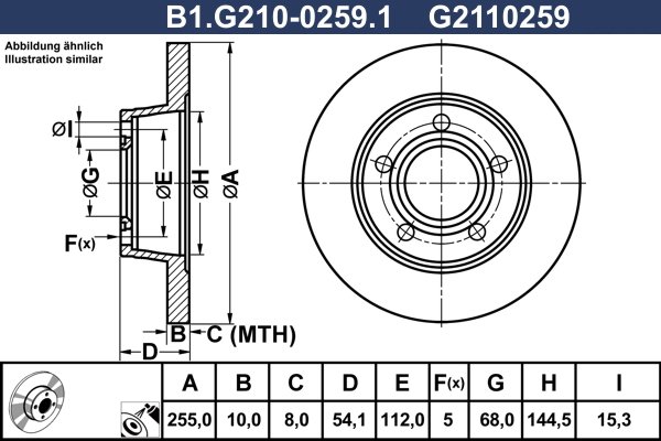 GALFER B1.G210-0259.1