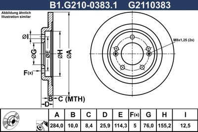 GALFER B1.G210-0383.1