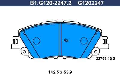 GALFER B1.G120-2247.2