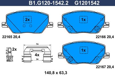GALFER B1.G120-1542.2