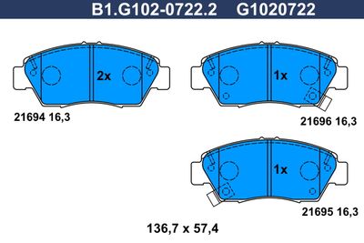 GALFER B1.G102-0722.2