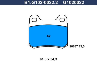 GALFER B1.G102-0022.2