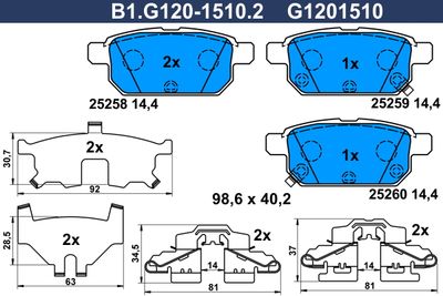 GALFER B1.G120-1510.2