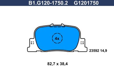GALFER B1.G120-1750.2 GALFER B1.G120-1750.2