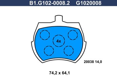 GALFER B1.G102-0008.2