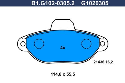 GALFER B1.G102-0305.2