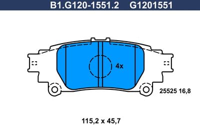 GALFER B1.G120-1551.2