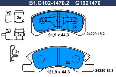 GALFER B1.G102-1470.2 GALFER B1.G102-1470.2