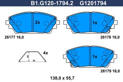 GALFER B1.G120-1794.2