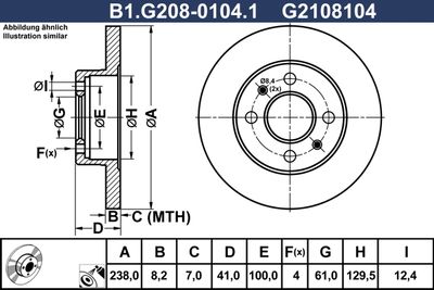 GALFER B1.G208-0104.1