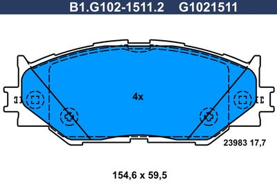 GALFER B1.G102-1511.2