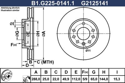 GALFER B1.G225-0141.1