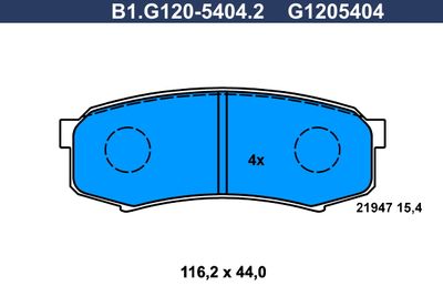 GALFER B1.G120-5404.2