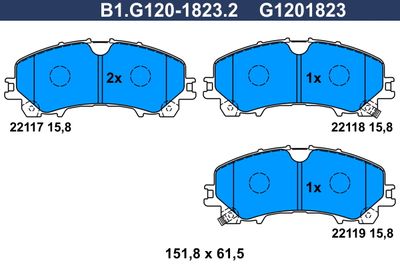 GALFER B1.G120-1823.2