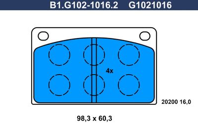 GALFER B1.G102-1016.2