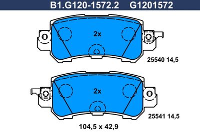 GALFER B1.G120-1572.2