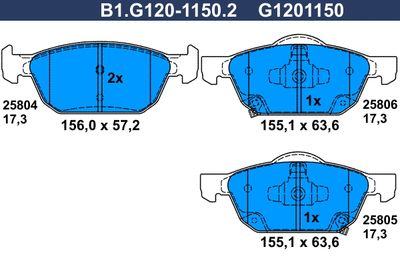 GALFER B1.G120-1150.2