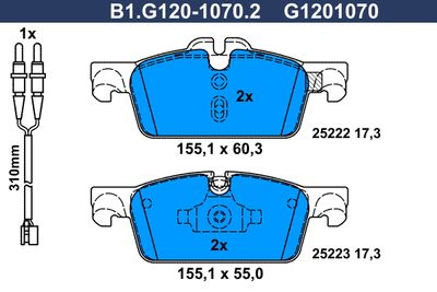 GALFER B1.G120-1070.2